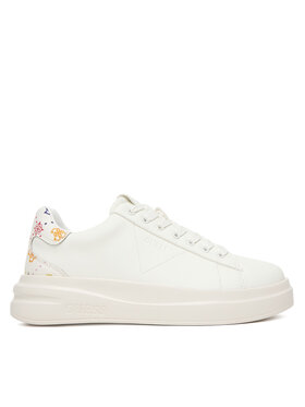 Guess Guess Sneakersy FLPE11 LEA12 Biały