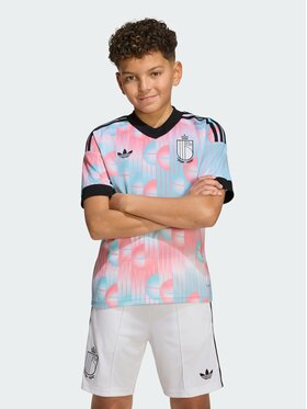adidas adidas Koszulka techniczna 162198 Niebieski jasny Regular Fit