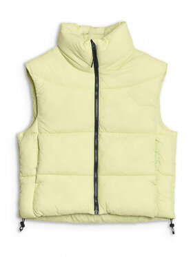 4F 4F Kamizelka MIDSHOP TEXTILE Zielony Oversize