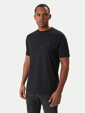 KARL LAGERFELD KARL LAGERFELD T-Shirt 755077 561251 Czarny Regular Fit
