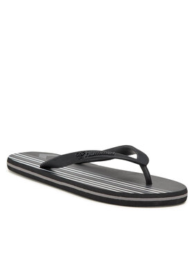 Hummel Hummel Flip flop Multi Stripe Flip Flop 214038-2001 Negru