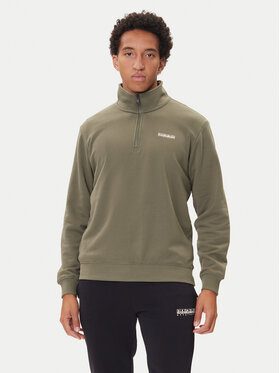 Napapijri Napapijri Felpa B-Small Box Hz NP0A88TO Verde Relaxed Fit