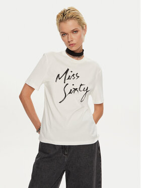 Miss Sixty Miss Sixty Marškinėliai 6L3SJ3780000 Balta Regular Fit
