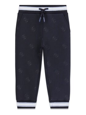 Guess Kids Guess Kids Kalhoty z materiálu 180765 Modrá Regular Fit