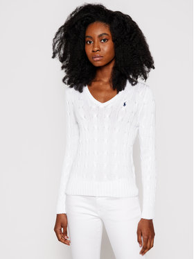 Polo Ralph Lauren Polo Ralph Lauren Sweater Kimberly 211580008005 Fehér Regular Fit