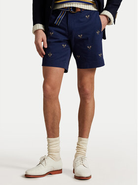 Polo Ralph Lauren Polo Ralph Lauren Szorty materiałowe 710963496001 Granatowy Straight Fit