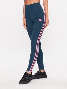 adidas adidas Legingi Future Icons 3-Stripes Leggings IM2518 Tirkīzs Regular Fit