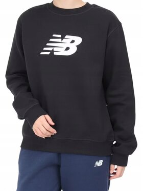 New Balance New Balance Bluza WT43526BK Czarny Standard Fit