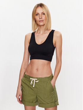 Roxy Roxy Спортен сутиен Chill Out ERJKT03983 Черен