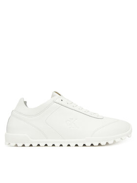Calvin Klein Calvin Klein Sneakersy Low Profile Runner Lth Mg YW0YW02049 Bílá