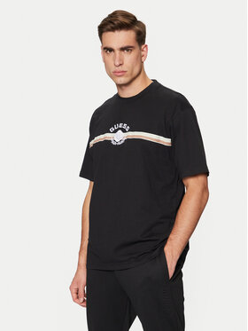 Guess Guess T-Shirt Z5RI02 I3Z14 Czarny Regular Fit