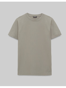Borgio Borgio T-Shirt covo Zielony Slim Fit