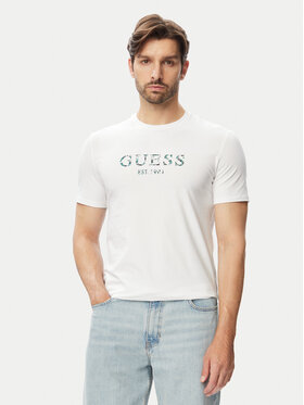 Guess Guess T-Shirt M4YI38 J1314 Weiß Regular Fit
