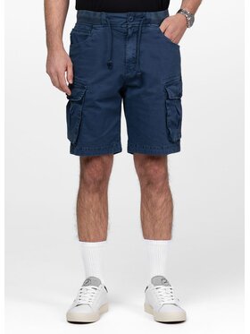 PITBULL PITBULL Szorty materiałowe PROCTOR Niebieski Regular Fit