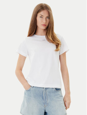 PINKO PINKO T-shirt Basico 100373 A2RE Bianco Regular Fit