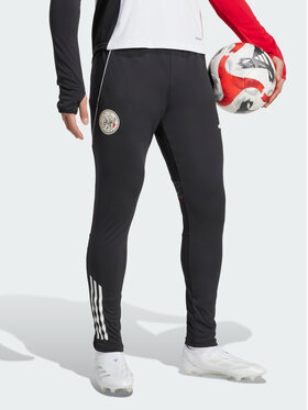 adidas adidas Spodnie dresowe Performance Ajax Amsterdam Tiro 25 Competition Czarny Slim Fit