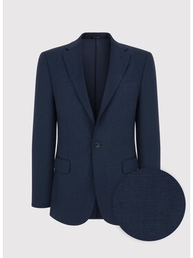 Pako Lorente Pako Lorente Marynarka P25SP-3G-018 Granatowy Super Slim Fit