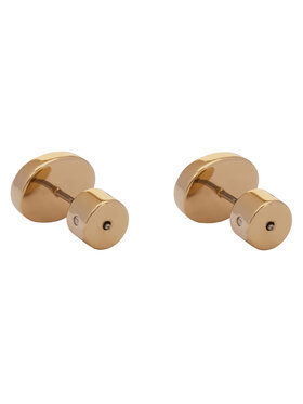 Coach Naušnice Signature Logo Stone Stud Earrings 37335729GLD230 Zlatna