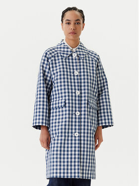 United Colors Of Benetton United Colors Of Benetton Демісезонний плащ 2OPFDN07P Голубий Relaxed Fit