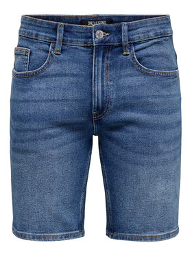 Only & Sons Only & Sons Džínsové šortky Weft 22034527 Modrá Regular Fit