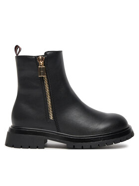 Tommy Hilfiger Tommy Hilfiger Botki Chelsea Boot T3A5-33566-1351 M Czarny