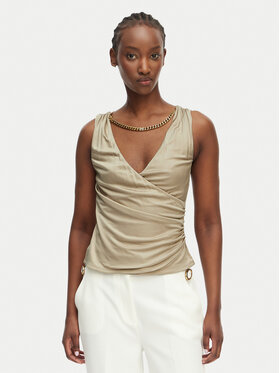 Marciano Guess Marciano Guess топ G6GP11 K3617 Бежов Slim Fit
