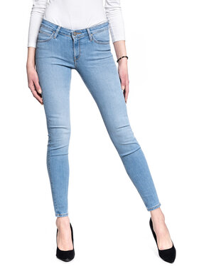 Lee Lee Jeansy SCARLETT Niebieski Skinny Fit