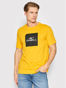 O'Neill O'Neill T-Shirt Cube N2850007 Żółty Regular Fit
