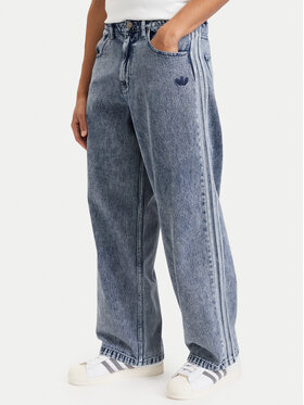 adidas adidas Jeansy Sst KQ8853 Niebieski Loose Fit