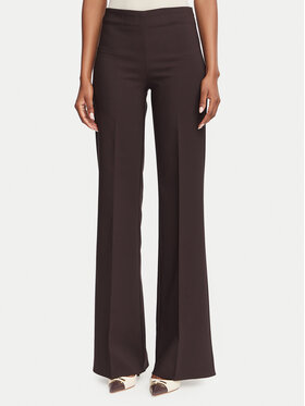 Rinascimento Rinascimento Pantaloni di tessuto CFC0130141003 Marrone scuro Wide Leg