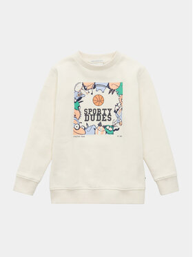 Tom Tailor Tom Tailor Sweatshirt 1037581 Écru Regular Fit