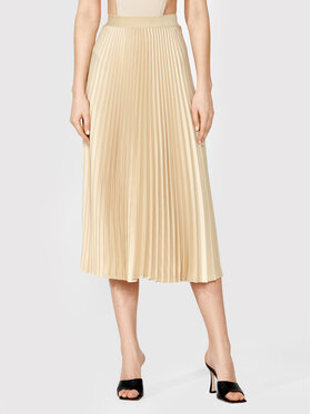 Simple Simple Plisseeseelik SDD004 Beež Regular Fit