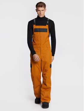 DC DC Snowboardové nohavice Docile ADYTP03030 Oranžová Regular Fit