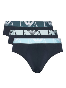 Emporio Armani Underwear Emporio Armani Underwear Súprava slipov EM000258 AF20668 MB139 Tmavomodrá