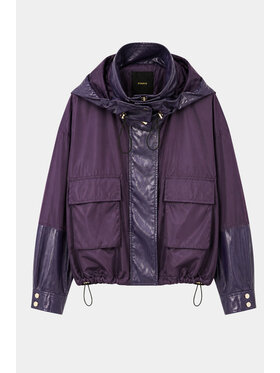 PINKO PINKO Kurtka przejściowa Asti Giubbino Fioletowy Oversize