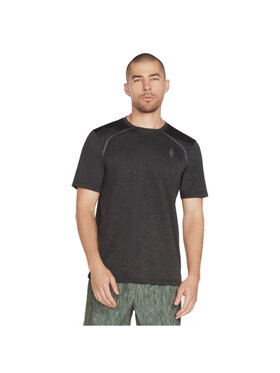 Skechers Skechers T-Shirt Skechers On the Road Tee Szary Regular Fit