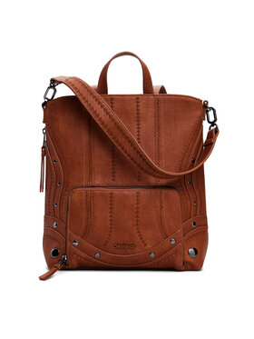Desigual Desigual Rucksack Embro Patch Pretoria 25WAKP23 Braun
