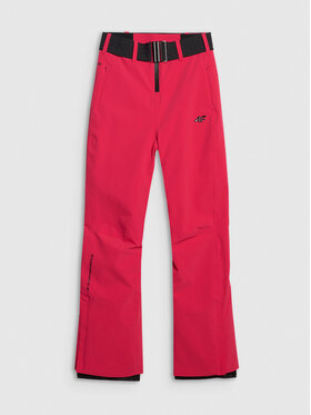 4F 4F Spodnie narciarskie SKI PERFORMANCE Różowy Slim Fit