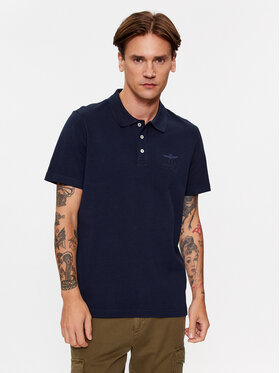Aeronautica Militare Aeronautica Militare Polo 232PO1705P318 Granatowy Regular Fit