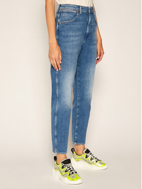 Wrangler Wrangler Jeansy W246JH14U 112127937 Niebieski Mom Fit
