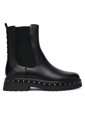 Tamaris Tamaris Kotníková obuv s elastickým prvkem 1-25424-45 Černá