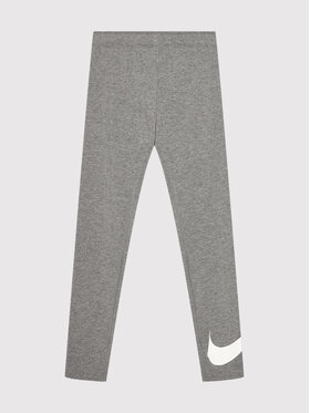 Nike Nike Legginsy Sportswear Favorites AR4076 Szary Tight Fit