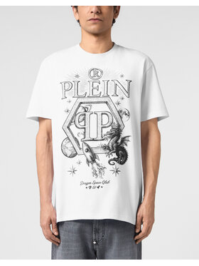 PHILIPP PLEIN PHILIPP PLEIN T-Shirt 31076 Bílá Regular Fit