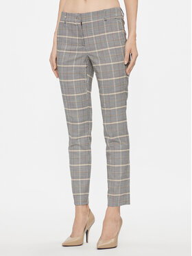 Marella Marella Stoffhose Scherma 2331362336200 Grau Regular Fit