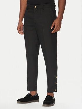 Versace Jeans Couture Versace Jeans Couture Chino nohavice 78GAA115 Čierna Loose Fit