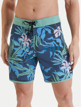 Quiksilver Quiksilver Kopalne hlače Surfsilk Scallop 18" EQYBS04862 Modra Regular Fit