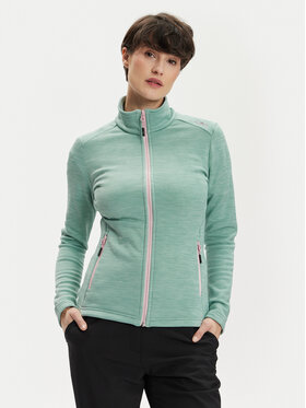 CMP CMP Techninis džemperis 30E9686 Žalia Regular Fit