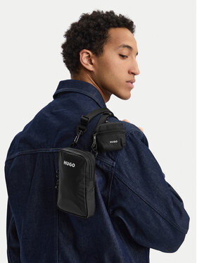 HUGO HUGO Мъжка чантичка Everett 50563513 Черен