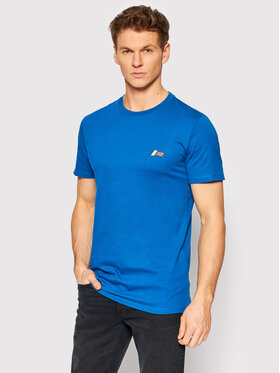 Jack&Jones Jack&Jones T-Shirt Jake Badge 12208432 Modrá Regular Fit