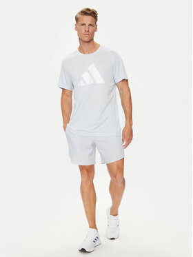 Adidas T-shirt Run It IN0080 Svijetloplava Regular Fit